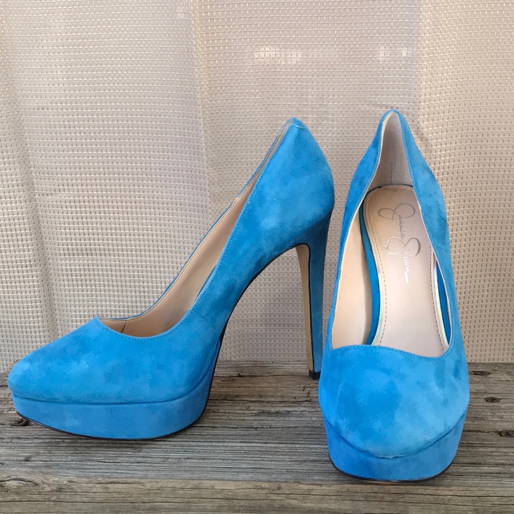 Jessica Simpson Blue Pumps